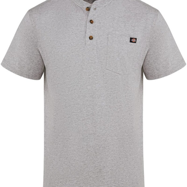 Men's Heavyweight Traditional Short Sleeve Henley Thumbnail