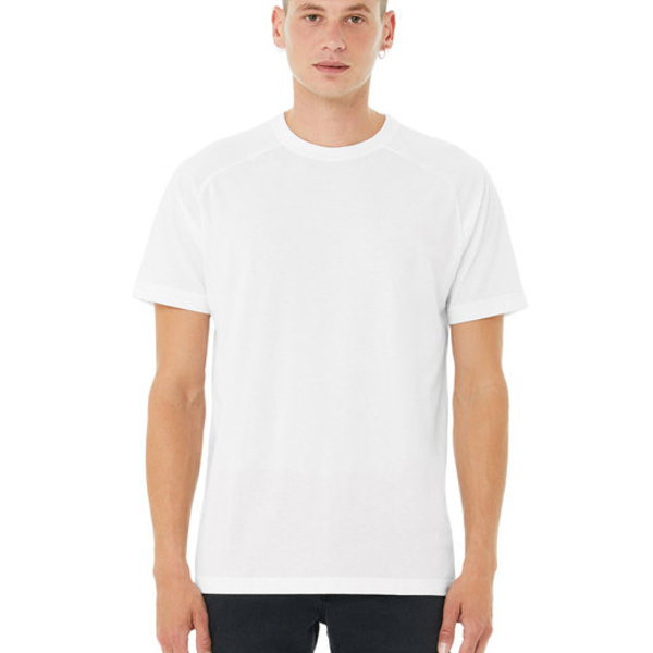 Men's Heather CVC Raglan T-Shirt Thumbnail