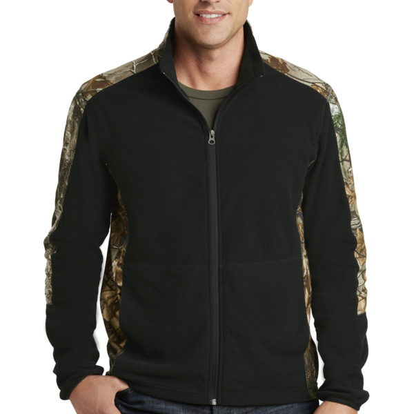 Camouflage Microfleece Full Zip Jacket Thumbnail