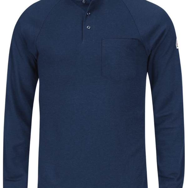 Men's Long Sleeve Henley Shirt- CoolTouch®2 Thumbnail