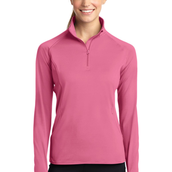 Women's Sport Wick ® Stretch 1/4 Zip Pullover Thumbnail