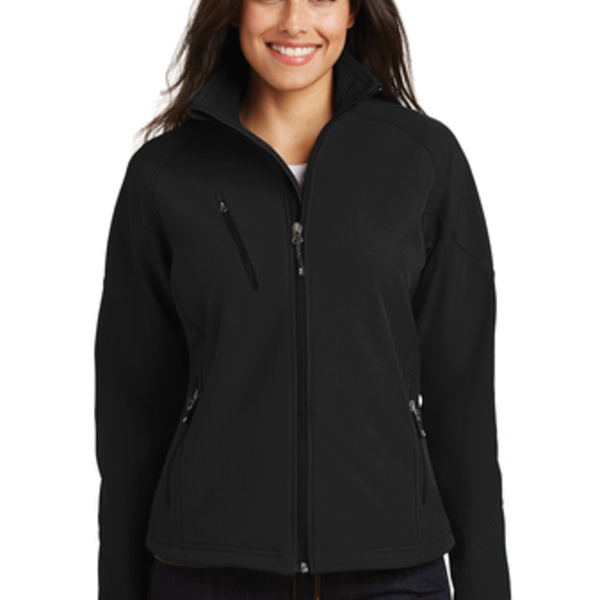 Ladies Textured Soft Shell Jacket Thumbnail