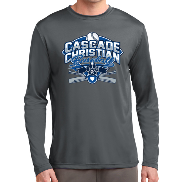 CC Baseball - Dri-Fit Long Sleeve Tee Thumbnail